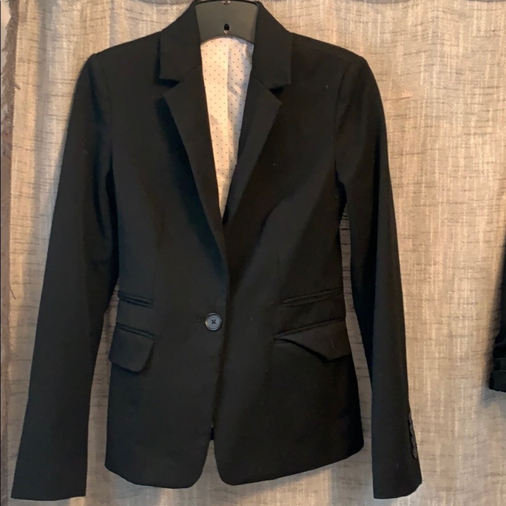 Black Express suit jacket